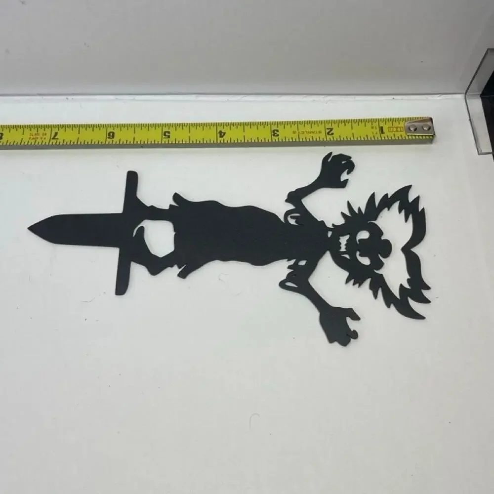 Black Shadow Yard/Garden Metal Figures